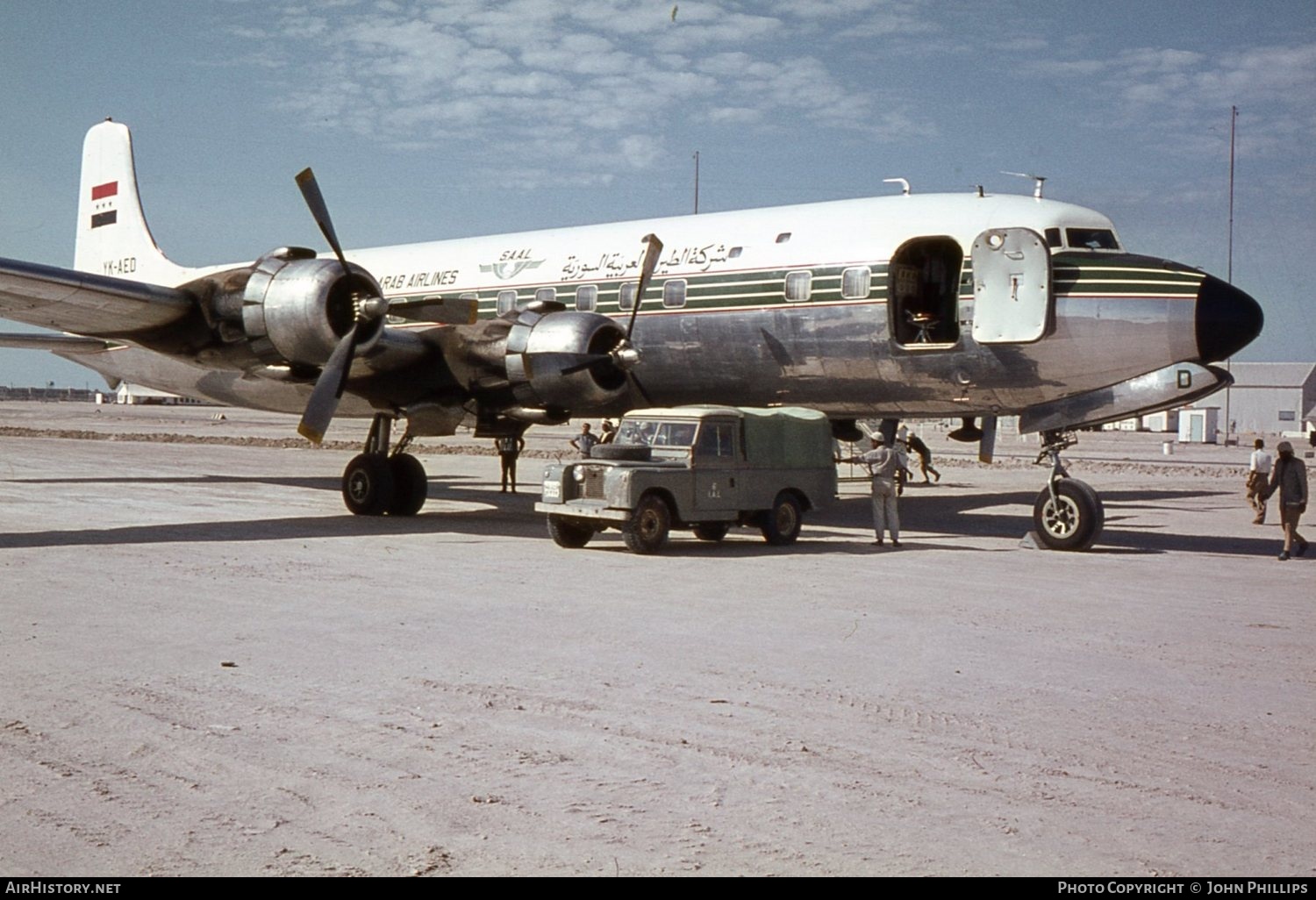 Aircraft Photo of YK-AED | Douglas DC-6B | Syrian Air - Syrian Arab Airlines | AirHistory.net #302417