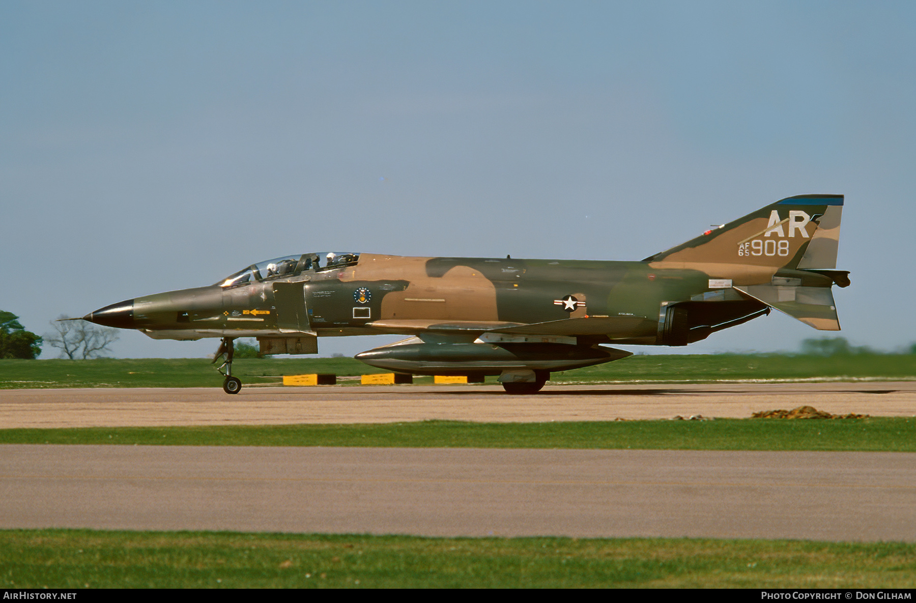 Aircraft Photo of 65-0908 / AF65-908 | McDonnell RF-4C Phantom II | USA - Air Force | AirHistory.net #302443