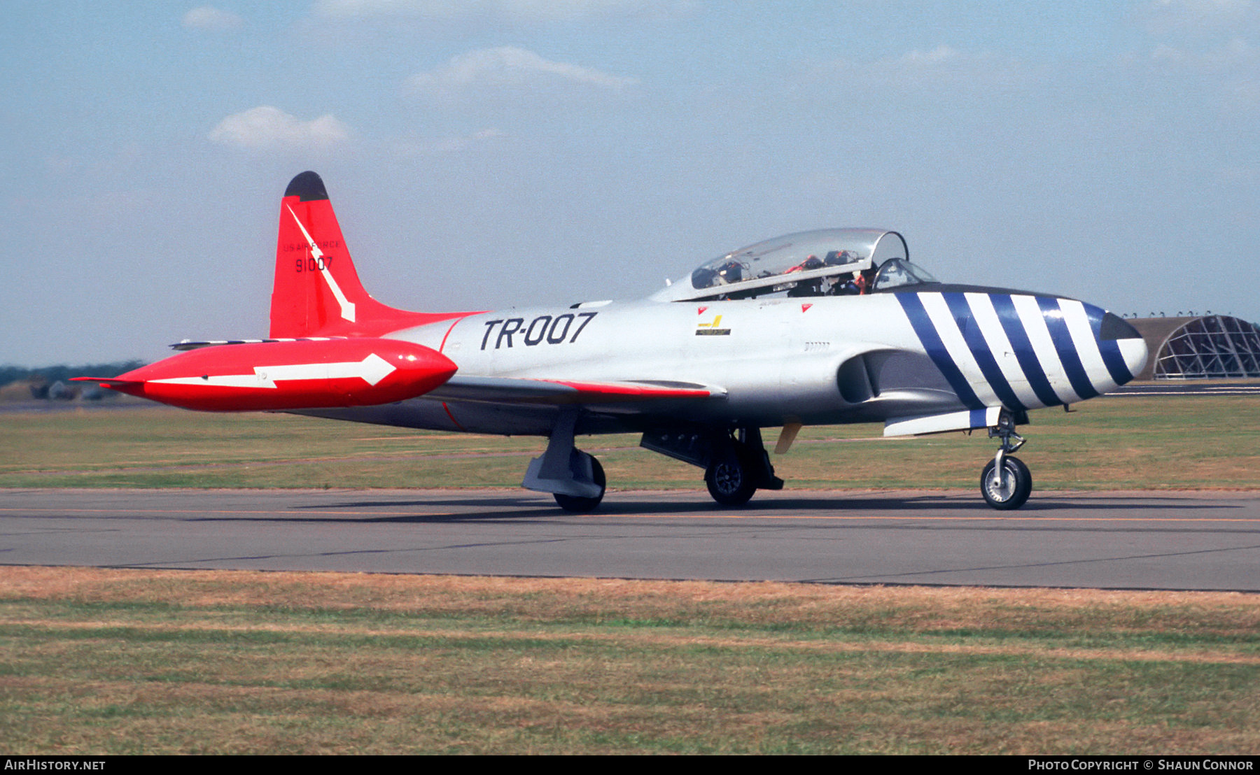 Aircraft Photo of G-TJET / 91007 | Lockheed T-33A | USA - Air Force | AirHistory.net #302445