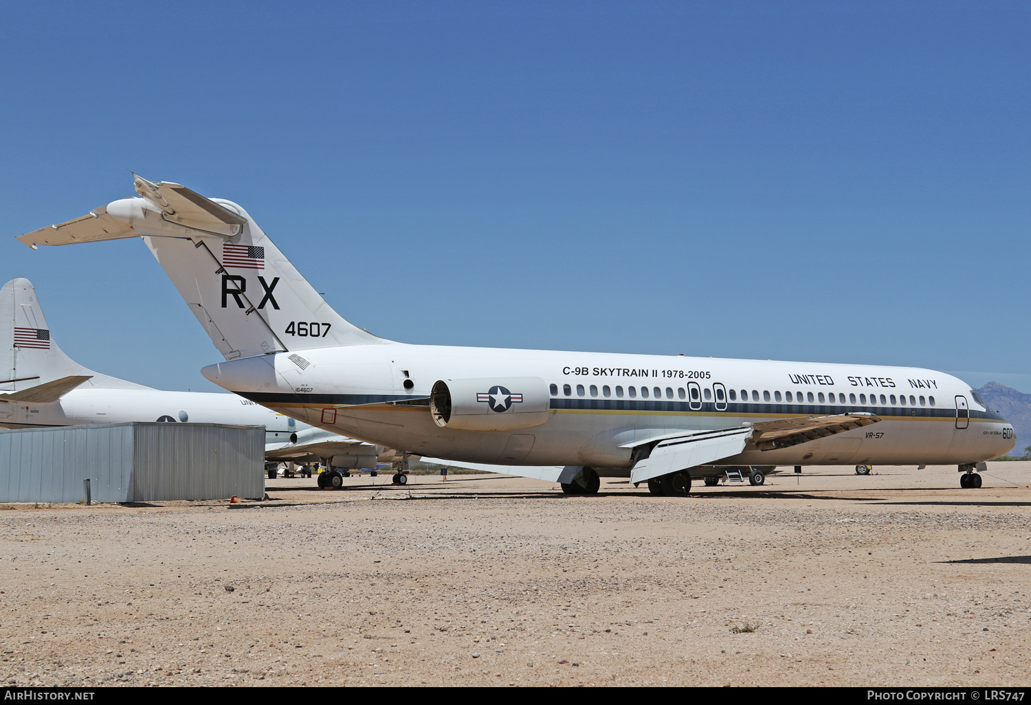 Aircraft Photo of 164607 / 4607 | McDonnell Douglas C-9B Skytrain II (DC-9-32CF) | USA - Navy | AirHistory.net #302453