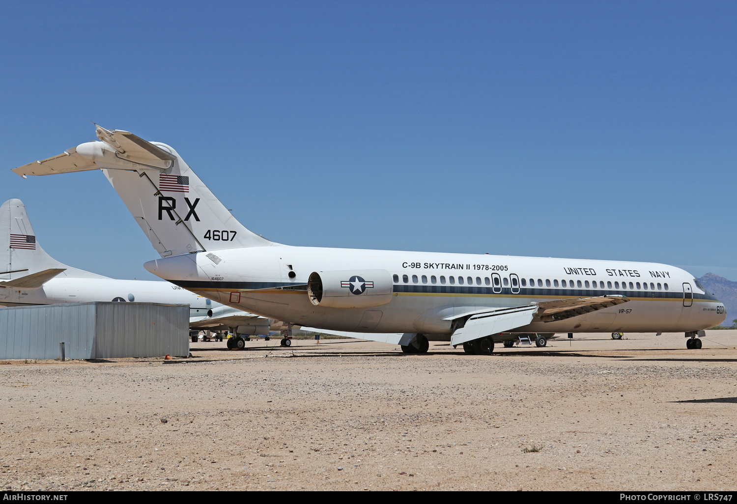 Aircraft Photo of 164607 / 4607 | McDonnell Douglas C-9B Skytrain II | USA - Navy | AirHistory.net #302453