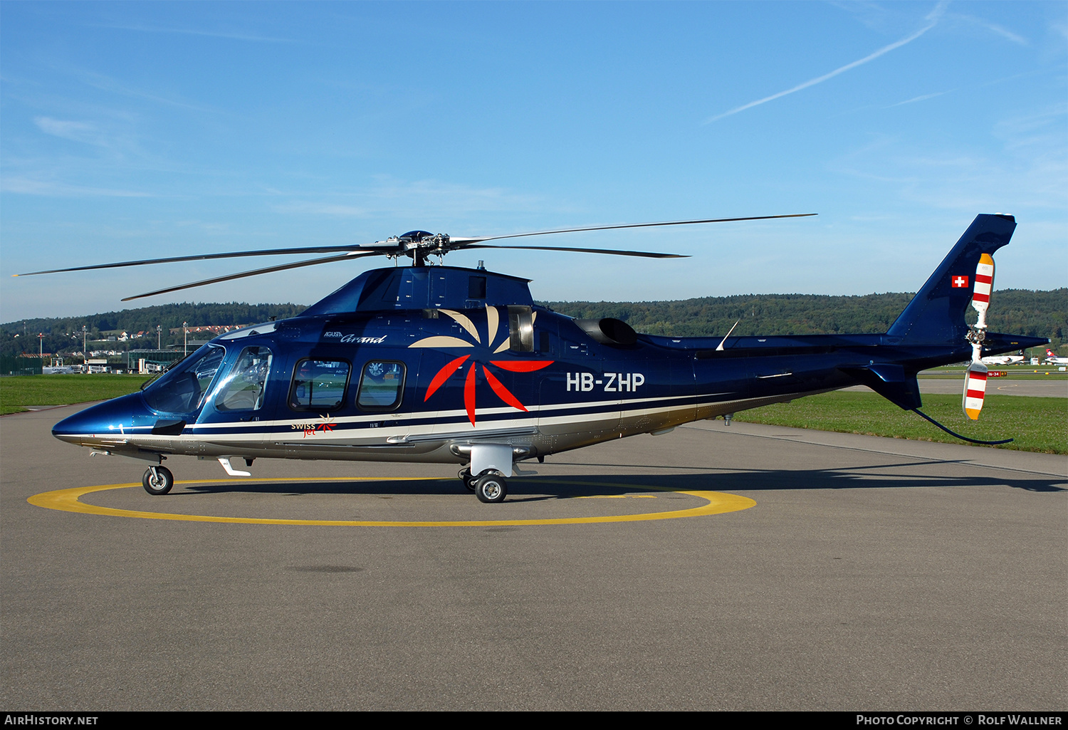 Aircraft Photo of HB-ZHP | Agusta A-109S Grand | Swiss Jet | AirHistory.net #302472