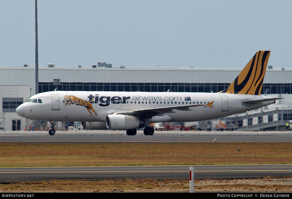 Aircraft Photo of VH-VNO | Airbus A320-232 | Tiger Airways | AirHistory.net #302475