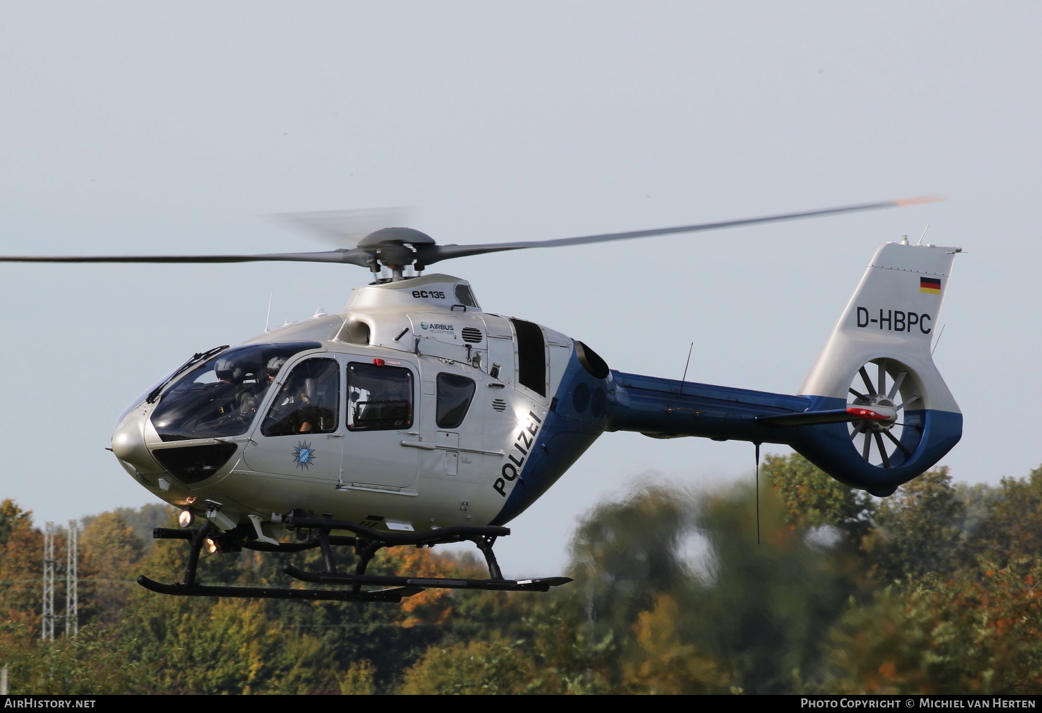 Aircraft Photo of D-HBPC | Eurocopter EC-135P-2+ | Polizei Bayern | AirHistory.net #302515