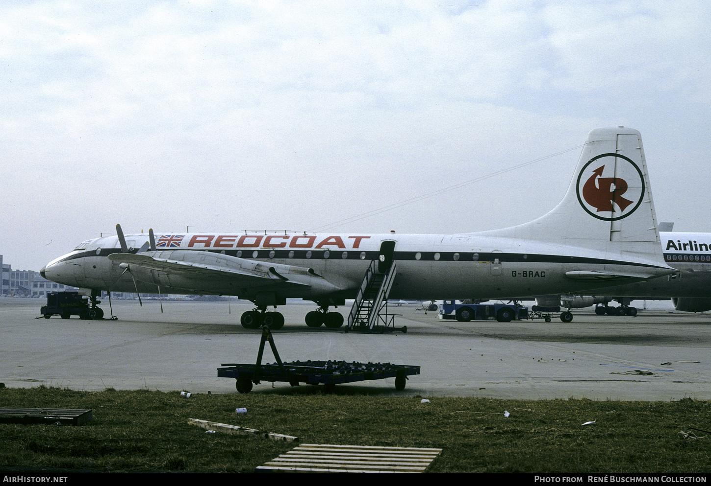 Aircraft Photo of G-BRAC | Bristol 175 Britannia 253F | Redcoat Air Cargo | AirHistory.net #302519