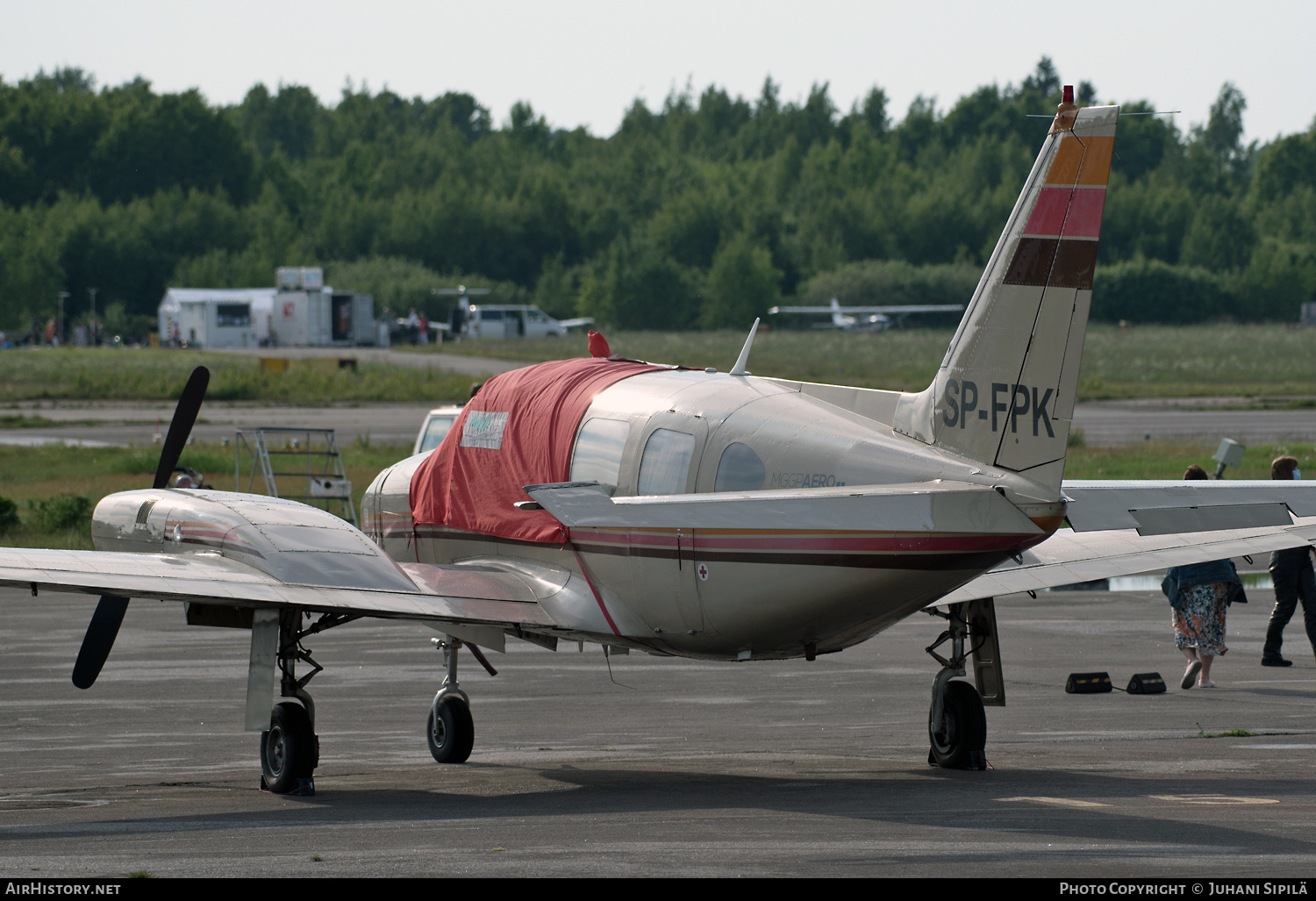 Aircraft Photo of SP-FPK | Piper PA-31-310 Navajo | MGGP Aero | AirHistory.net #302530