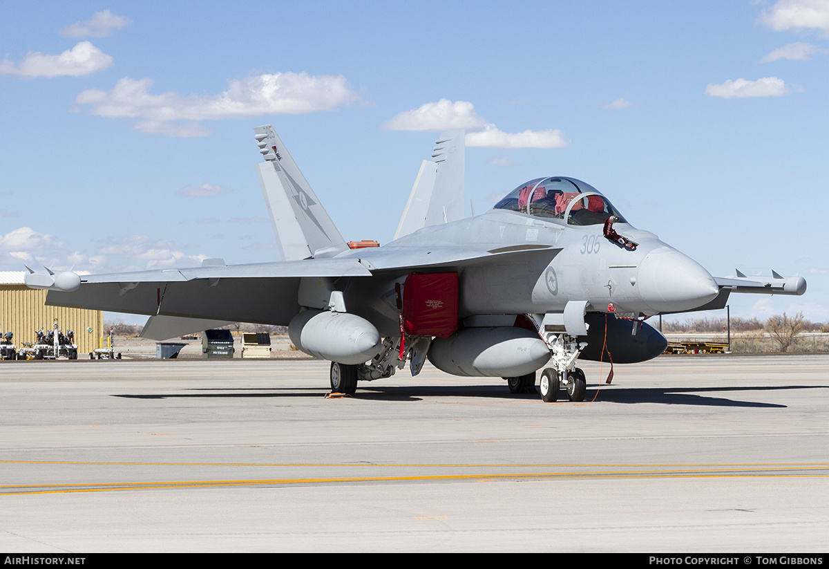 Aircraft Photo of A46-305 / 169152 | Boeing EA-18G Growler | Australia - Air Force | AirHistory.net #302534