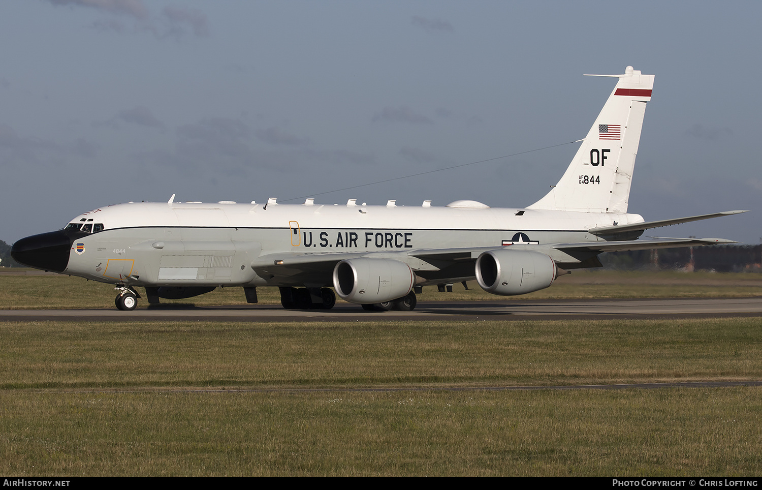 Aircraft Photo of 64-14844 / AF64-844 | Boeing RC-135V | USA - Air Force | AirHistory.net #302535