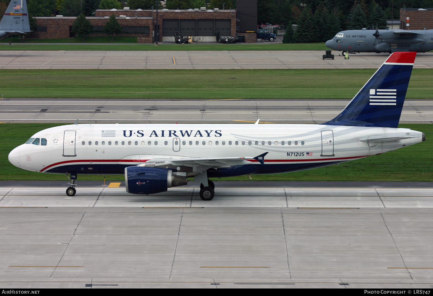 Aircraft Photo of N712US | Airbus A319-112 | US Airways | AirHistory.net #302537