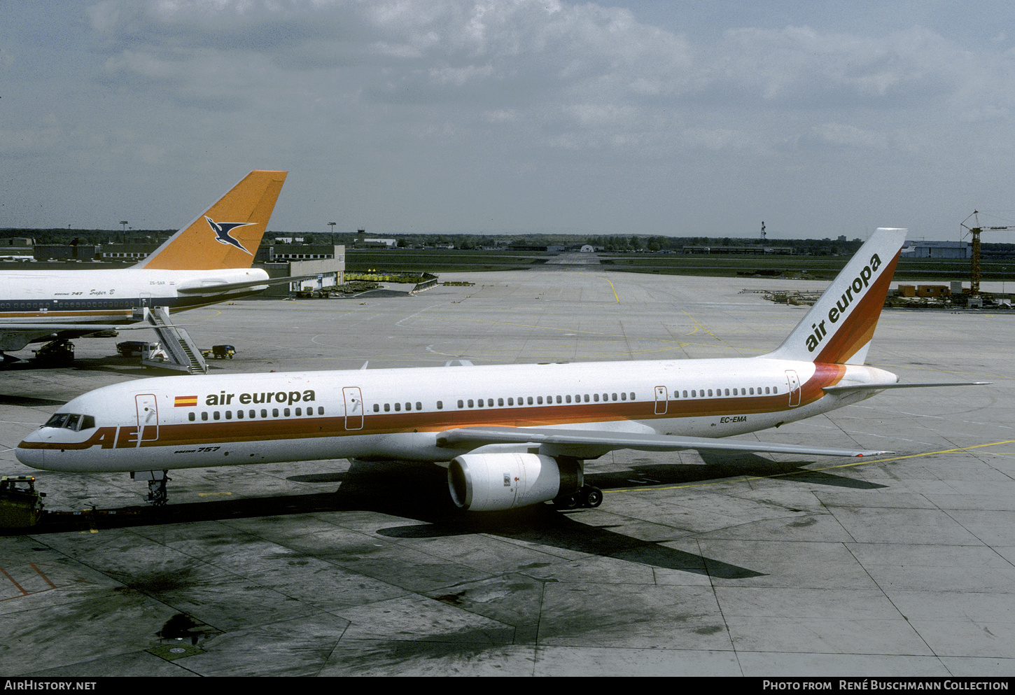 Aircraft Photo of EC-EMA | Boeing 757-236 | Air Europa | AirHistory.net #302539