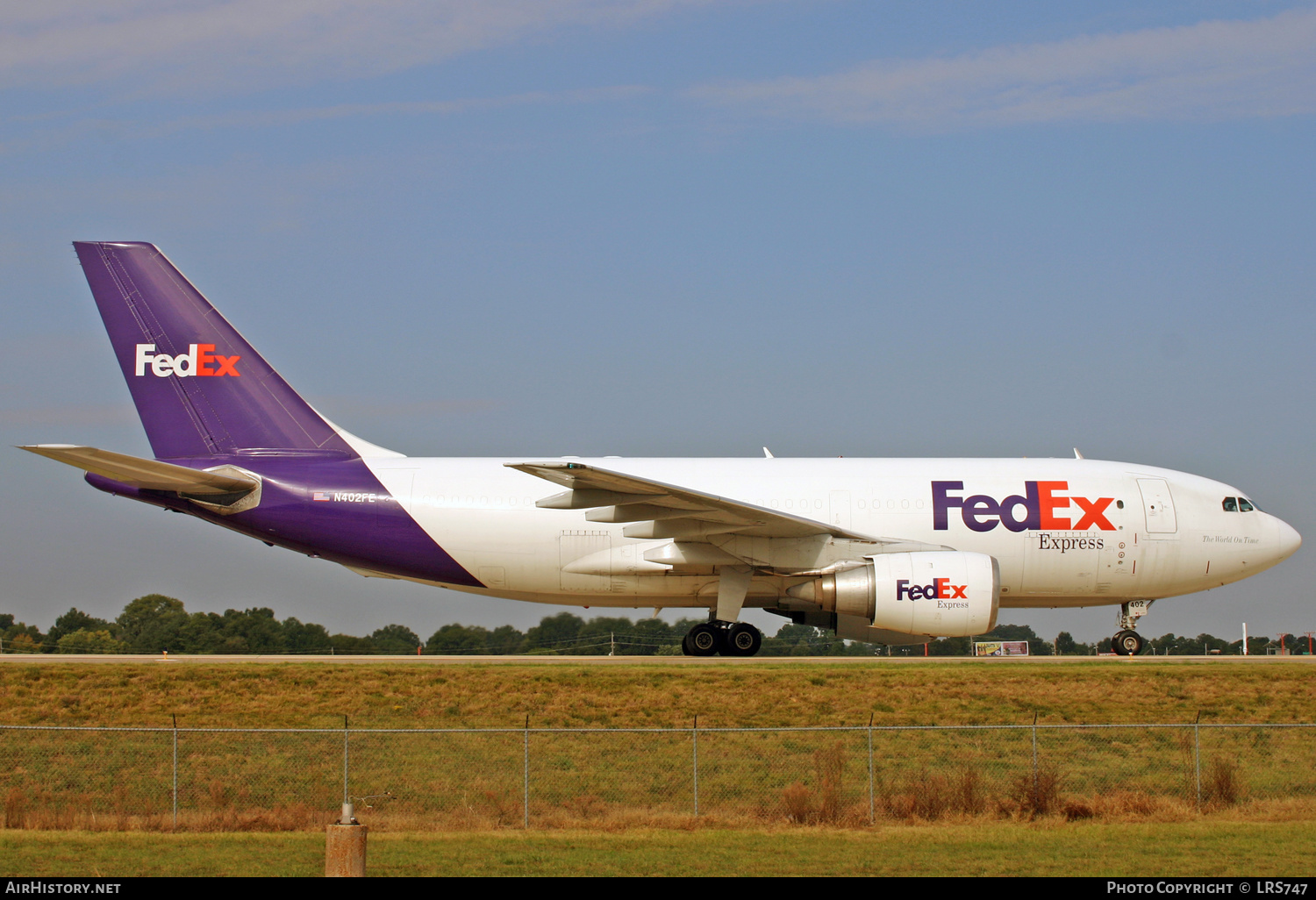 Aircraft Photo of N402FE | Airbus A310-203/F | FedEx Express - Federal Express | AirHistory.net #302541