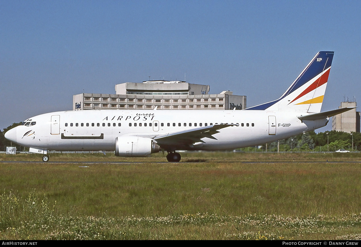 Aircraft Photo of F-GIXP | Boeing 737-3M8(QC) | Europe Airpost | AirHistory.net #302542