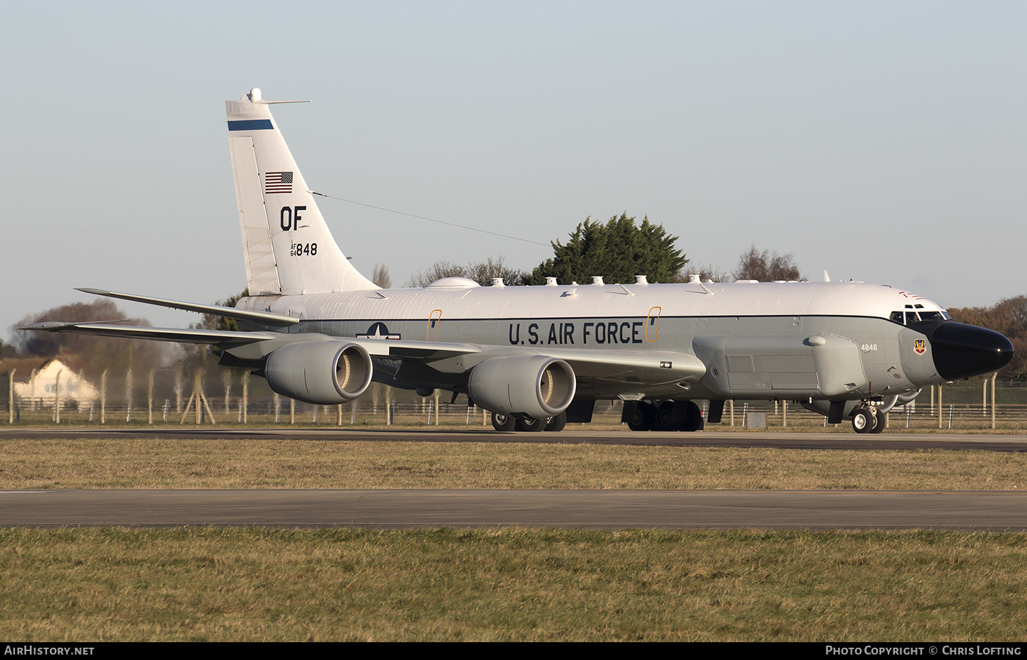 Aircraft Photo of 64-14848 / AF64-848 | Boeing RC-135V | USA - Air Force | AirHistory.net #302568