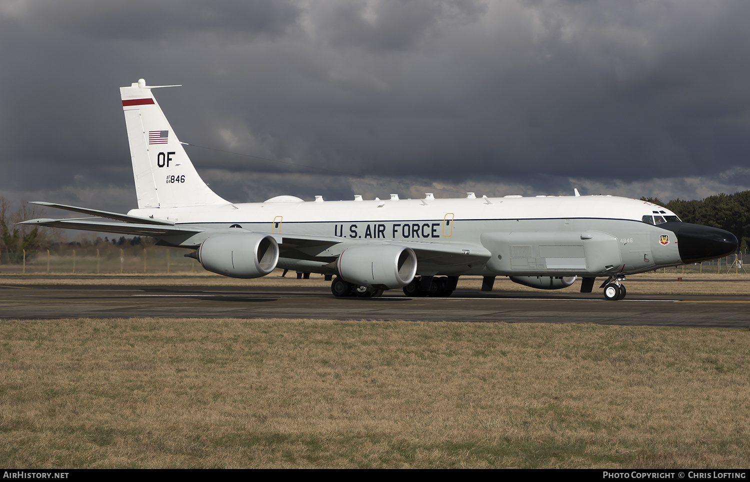 Aircraft Photo of 64-14846 / AF64-846 | Boeing RC-135V | USA - Air Force | AirHistory.net #302572