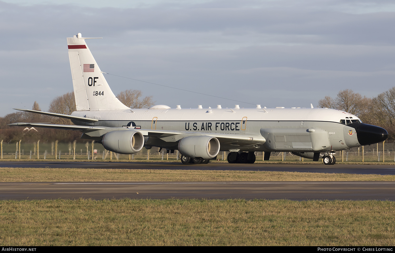 Aircraft Photo of 64-14844 / AF64-844 | Boeing RC-135V | USA - Air Force | AirHistory.net #302573