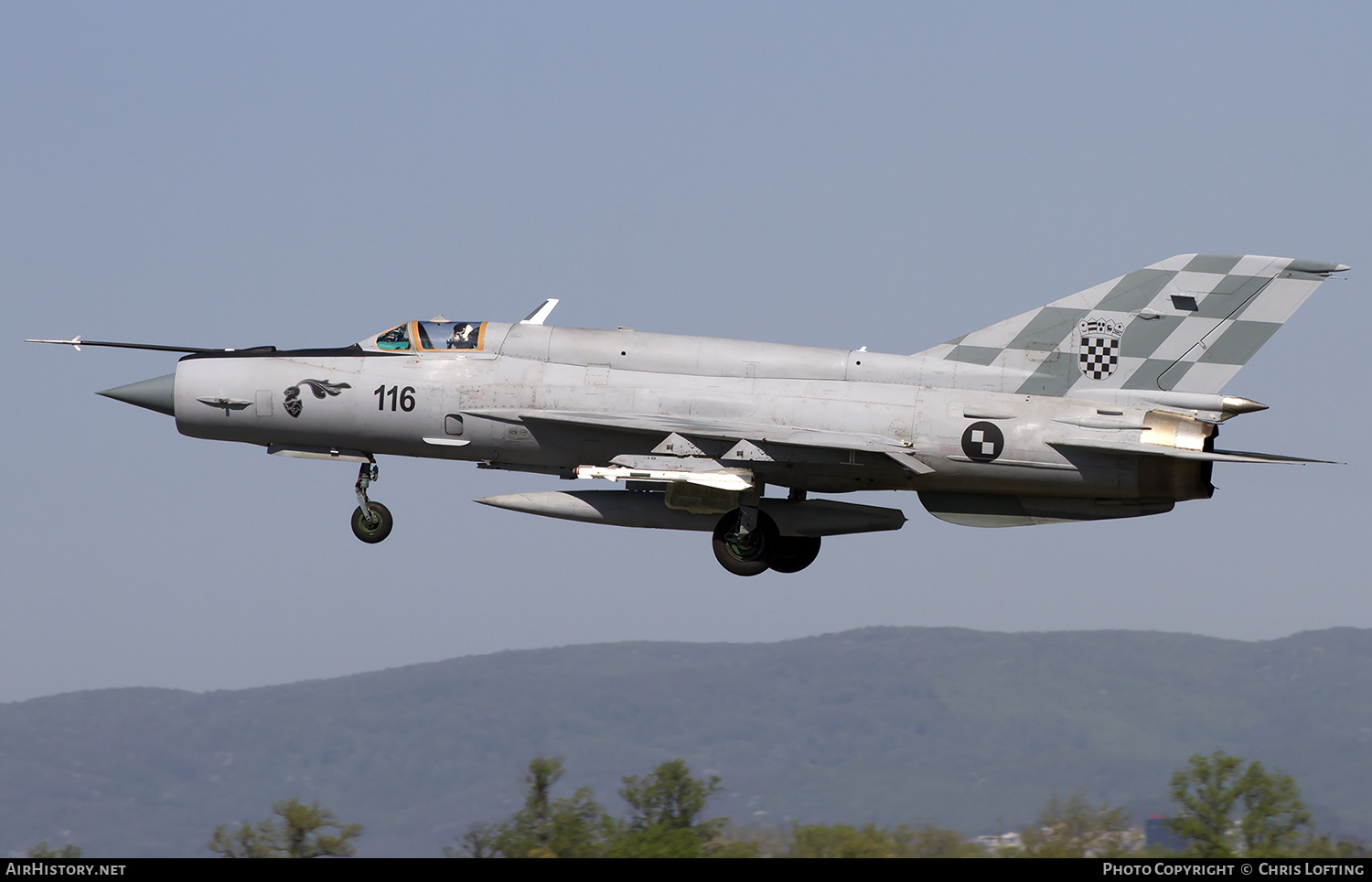 Aircraft Photo of 116 | Mikoyan-Gurevich MiG-21bisD | Croatia - Air Force | AirHistory.net #302585