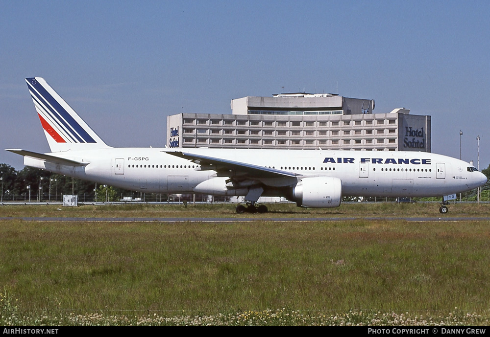 Aircraft Photo of F-GSPG | Boeing 777-228/ER | Air France | AirHistory.net #302587