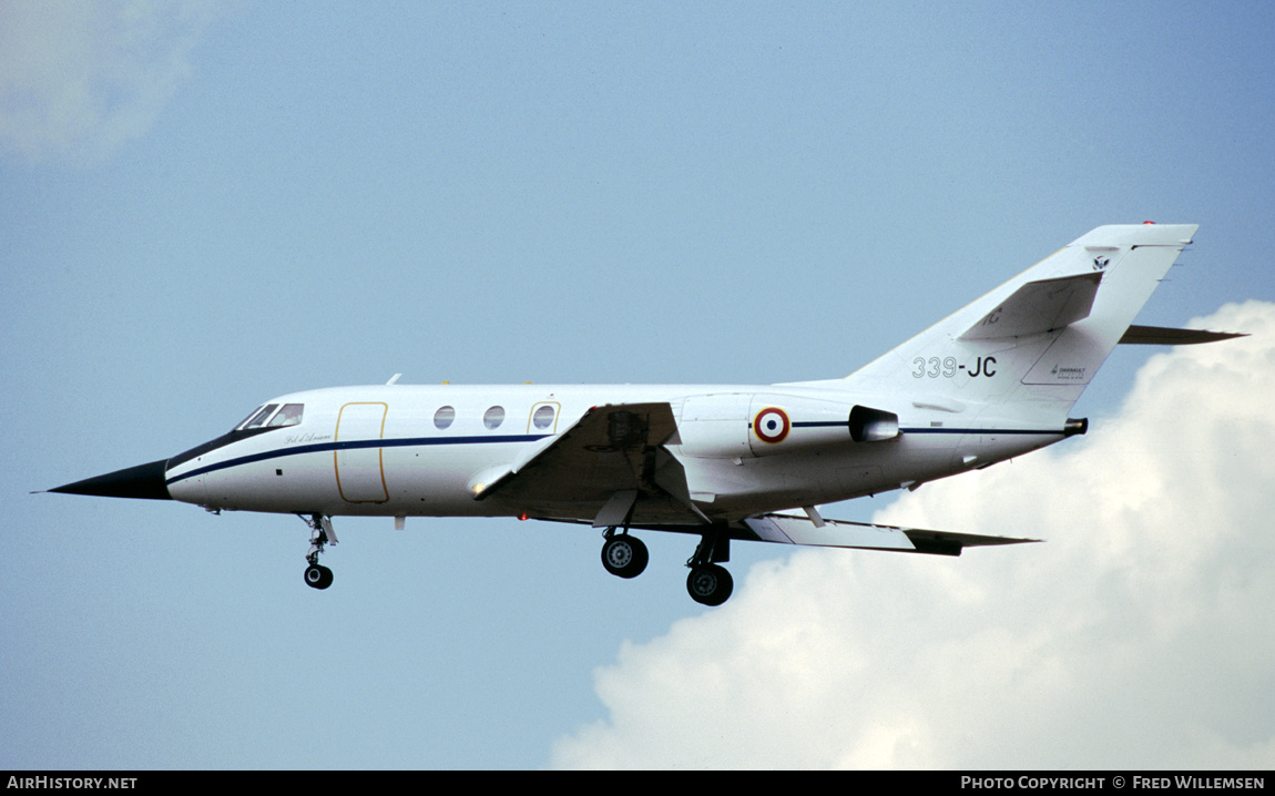 Aircraft Photo of 451 | Dassault Falcon 20SNA | France - Air Force | AirHistory.net #302588