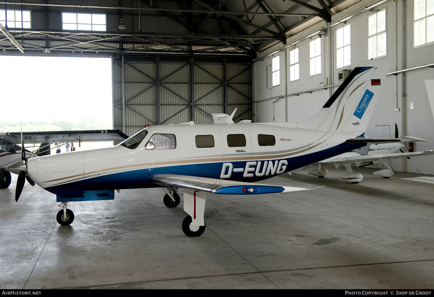 Aircraft Photo of D-EUNG | Piper PA-46-350P Malibu Mirage | Ungaro Insurance Brokers | AirHistory.net #302592