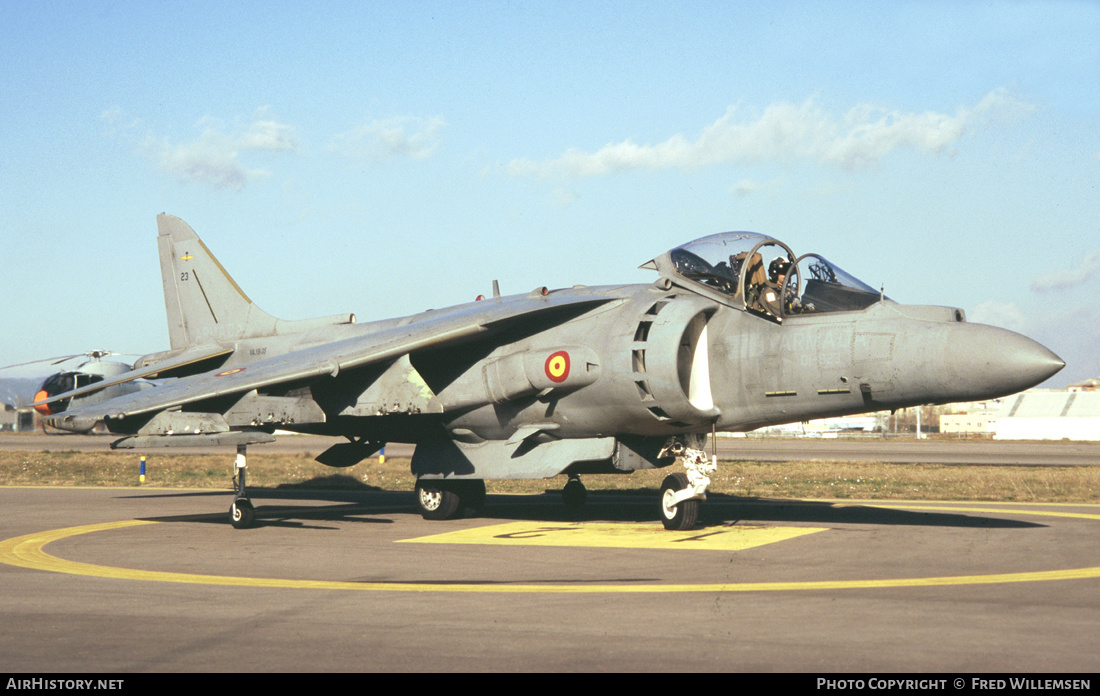 Aircraft Photo of VA1B-35 | McDonnell Douglas EAV-8B Matador II+ | Spain - Navy | AirHistory.net #302603