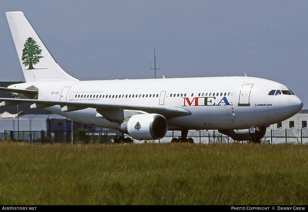 Aircraft Photo of 3B-STJ | Airbus A310-222 | MEA - Middle East Airlines | AirHistory.net #302610