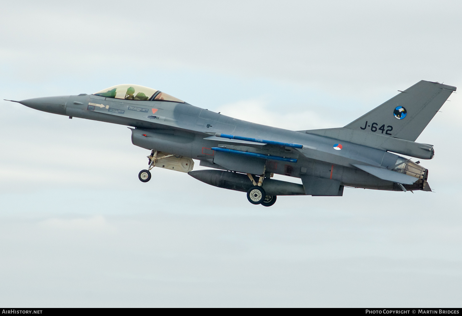 Aircraft Photo of J-642 | General Dynamics F-16AM Fighting Falcon | Netherlands - Air Force | AirHistory.net #302616