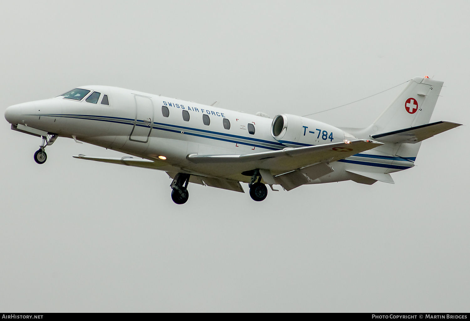 Aircraft Photo of T-784 | Cessna 560XL Citation Excel | Switzerland - Air Force | AirHistory.net #302627