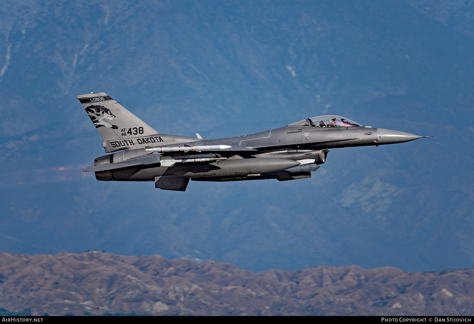 Aircraft Photo of 88-0438 / AF88-438 | General Dynamics F-16CM Fighting Falcon | USA - Air Force | AirHistory.net #302640