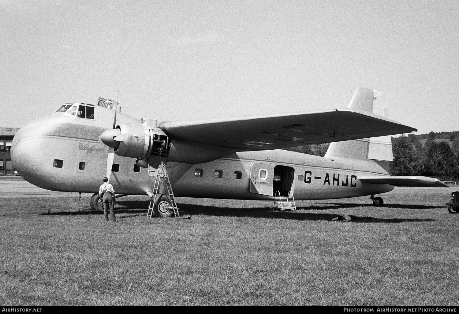 Aircraft Photo of G-AHJC | Bristol 170 Wayfarer Mk2A | AirHistory.net #302641