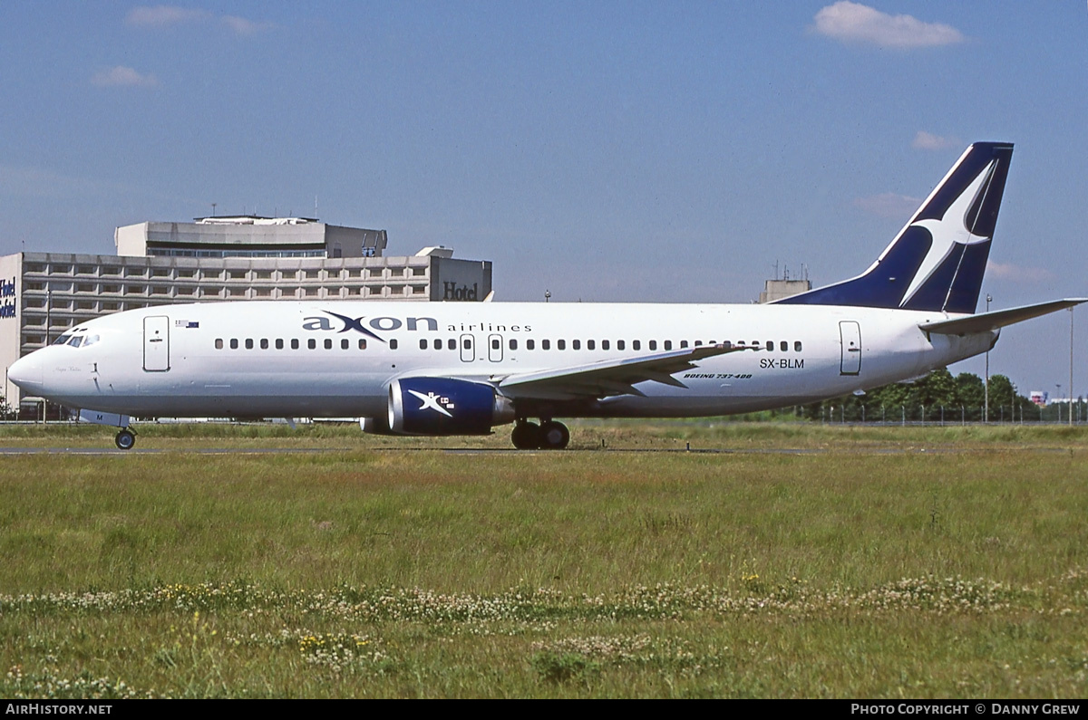 Aircraft Photo of SX-BLM | Boeing 737-42C | Axon Airlines | AirHistory.net #302657