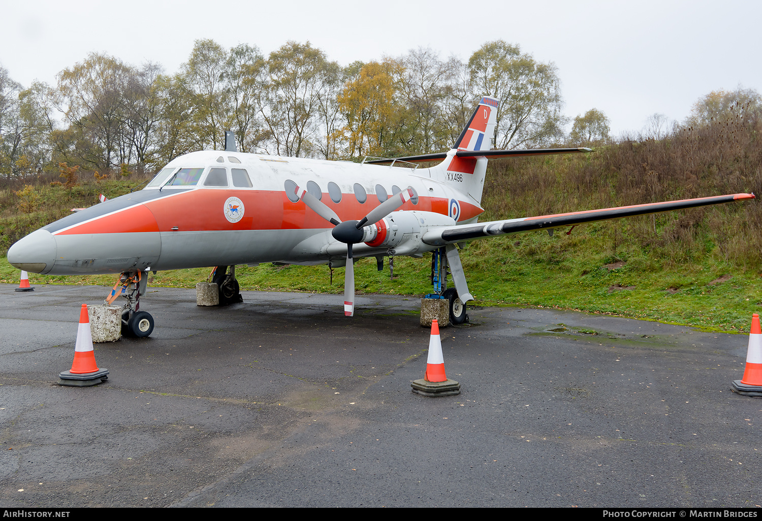 Aircraft Photo of XX496 | Scottish Aviation HP-137 Jetstream T1 | UK - Air Force | AirHistory.net #302662