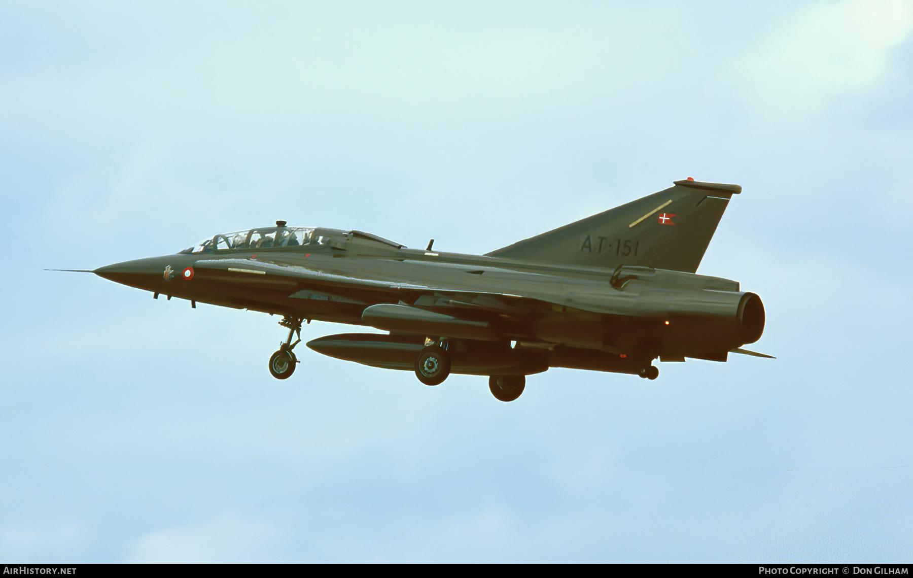 Aircraft Photo of AT-151 | Saab TF-35 Draken | Denmark - Air Force | AirHistory.net #302666