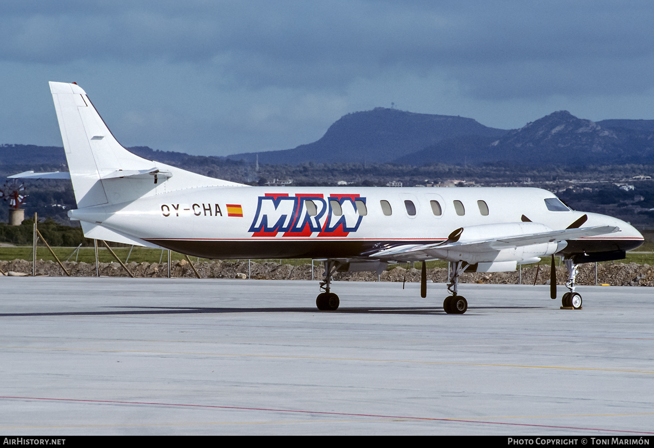Aircraft Photo of OY-CHA | Swearingen SA-226AT Merlin IVA | MRW - Mensajeros Radio Worldwide | AirHistory.net #302667
