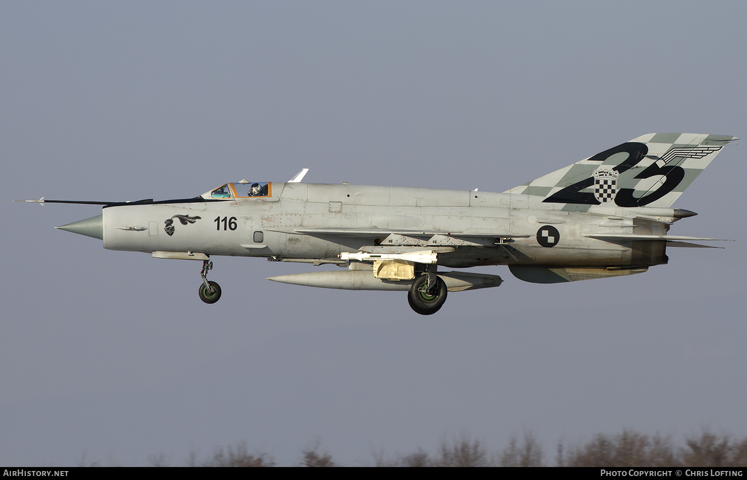 Aircraft Photo of 116 | Mikoyan-Gurevich MiG-21bisD | Croatia - Air Force | AirHistory.net #302675