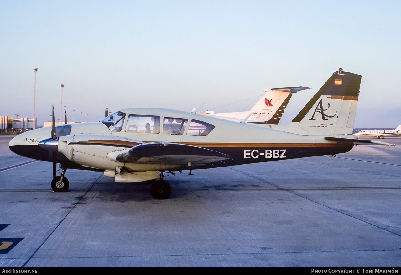 Aircraft Photo of EC-BBZ | Piper PA-23-250 Aztec C | Aqua Air | AirHistory.net #302676