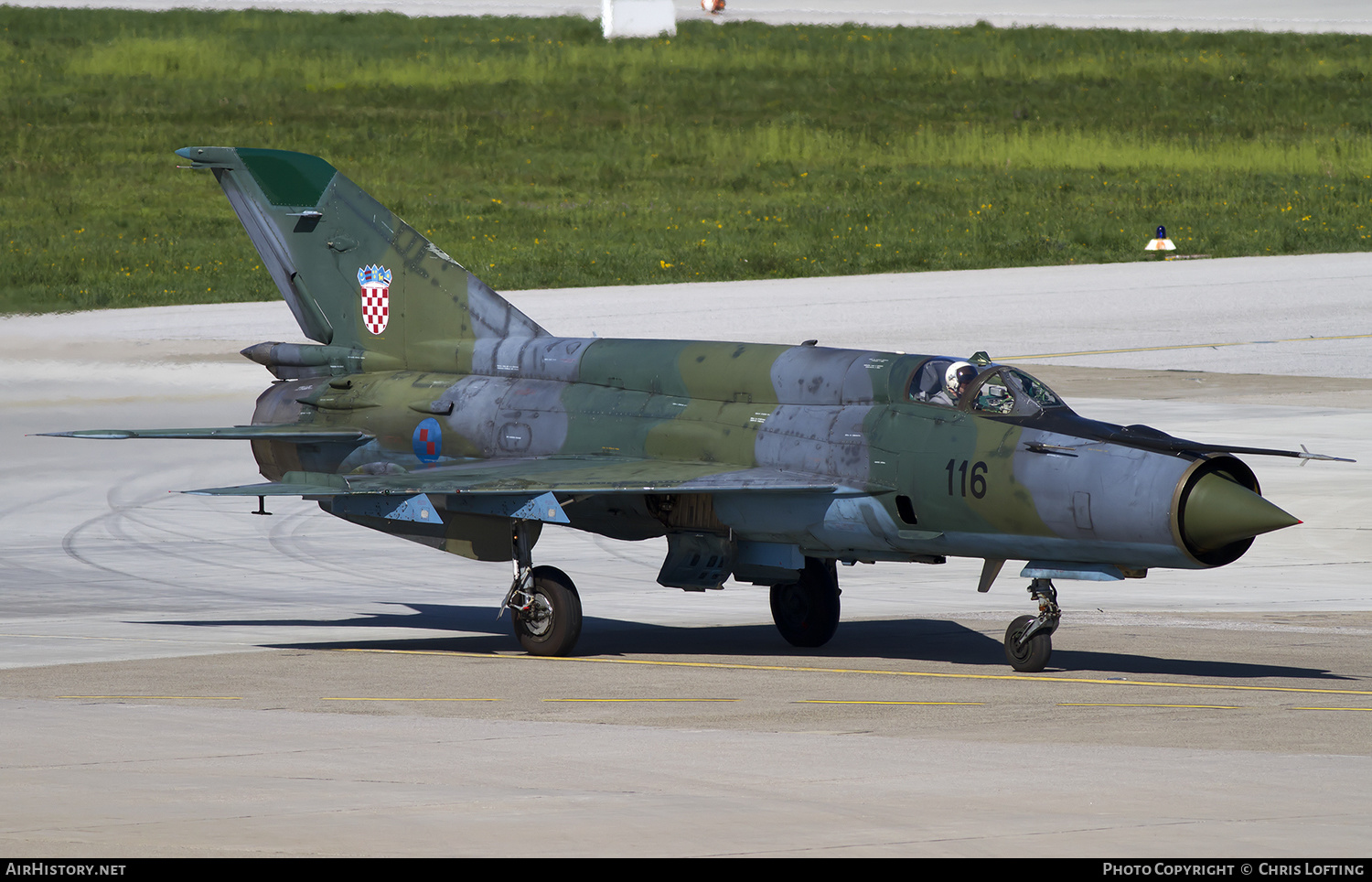 Aircraft Photo of 116 | Mikoyan-Gurevich MiG-21bisD | Croatia - Air Force | AirHistory.net #302680