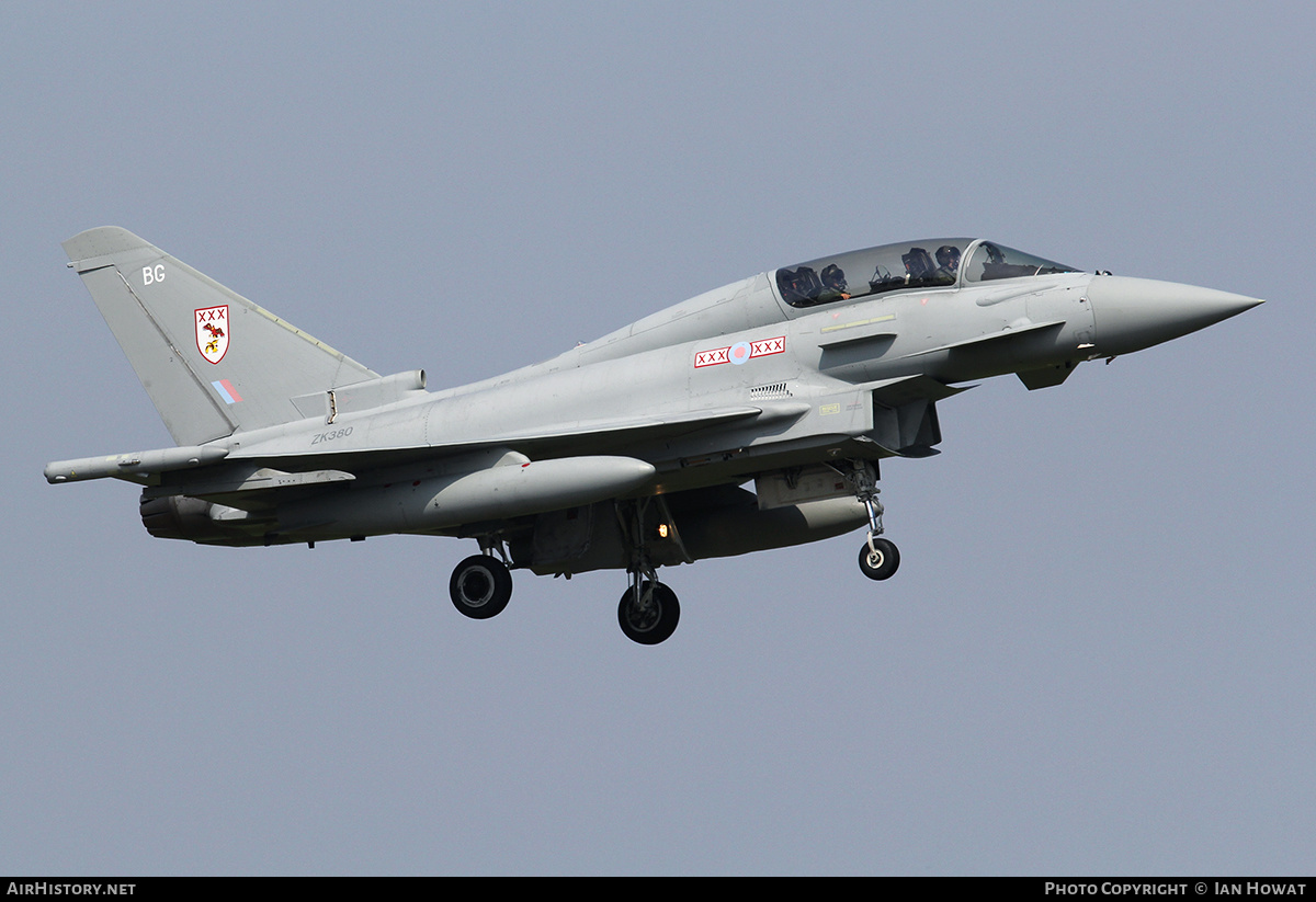 Aircraft Photo of ZK380 | Eurofighter EF-2000 Typhoon T3 | UK - Air Force | AirHistory.net #302703