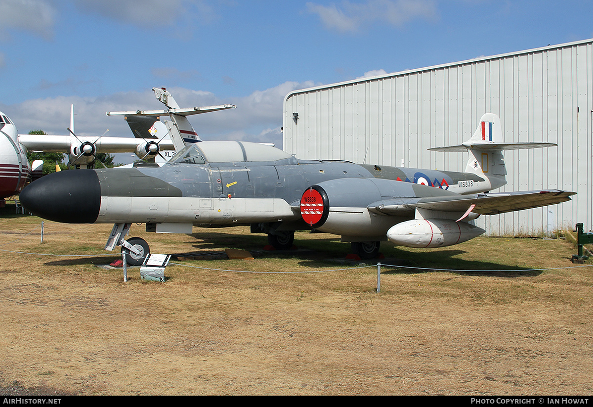 Aircraft Photo of WS838 | Gloster Meteor NF14 | UK - Air Force | AirHistory.net #302710
