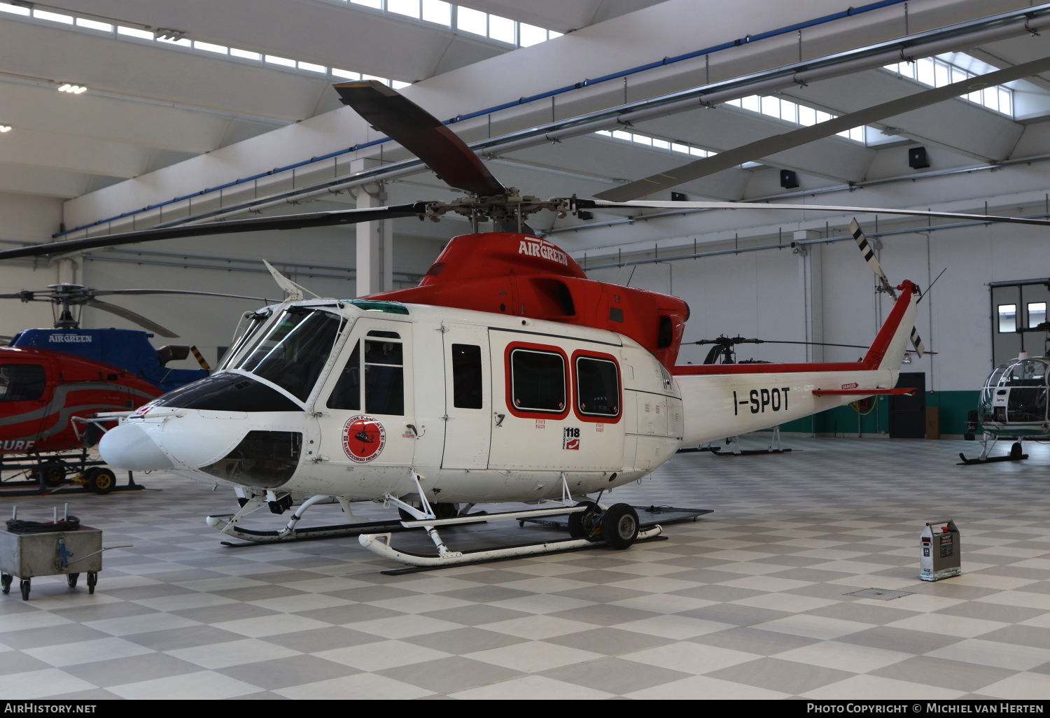 Aircraft Photo of I-SPOT | Bell 412SP | Airgreen | AirHistory.net #302716