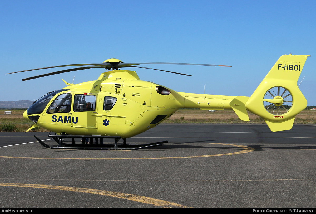 Aircraft Photo of F-HBOI | Eurocopter EC-135T-2+ | SAMU - Service d'Aide Médicale Urgente | AirHistory.net #302719