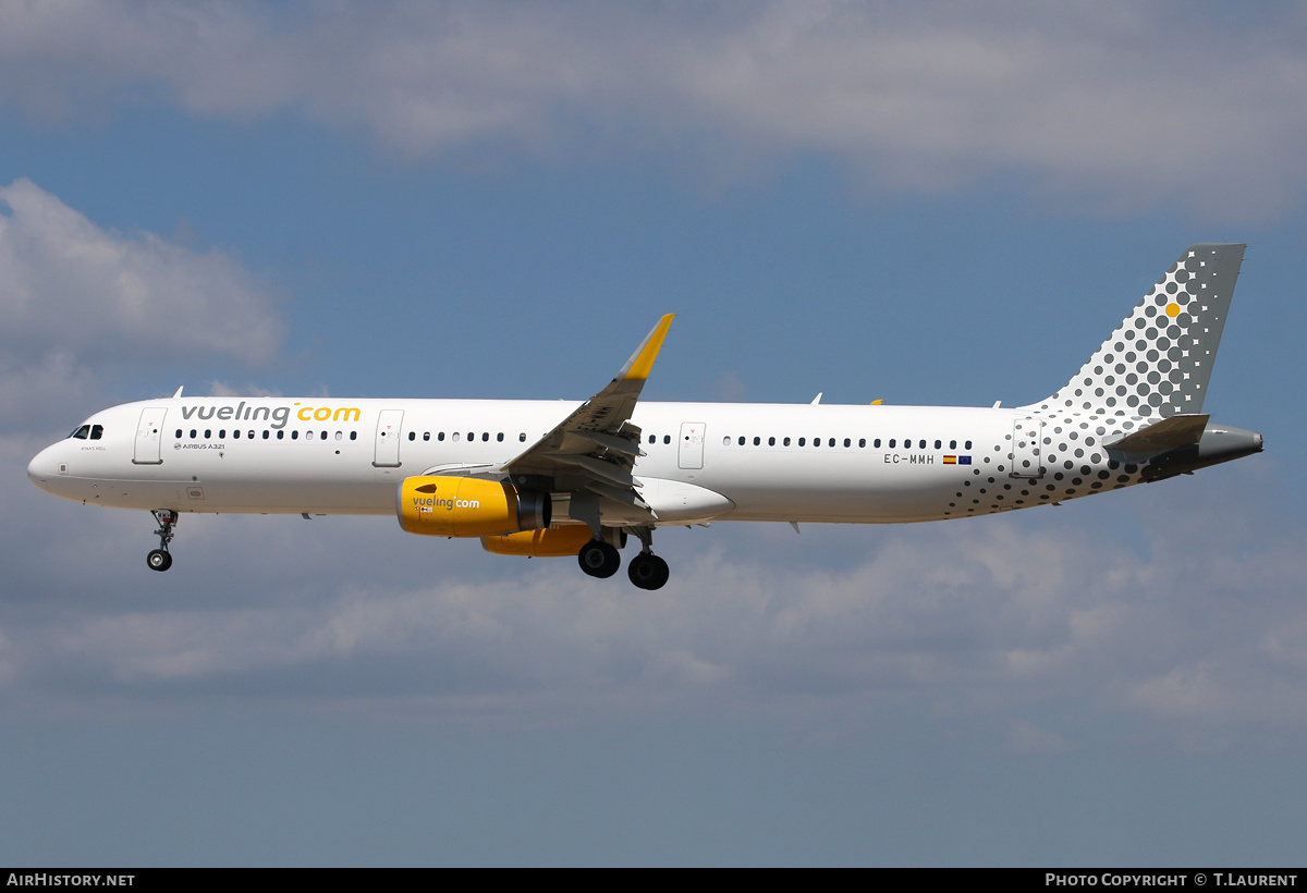 Aircraft Photo of EC-MMH | Airbus A321-231 | Vueling Airlines | AirHistory.net #302725