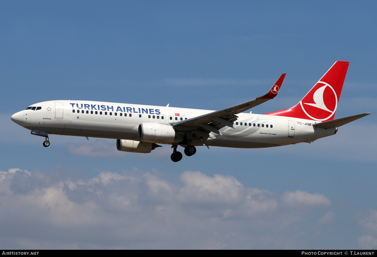 Aircraft Photo of TC-JHM | Boeing 737-8F2 | Turkish Airlines | AirHistory.net #302734