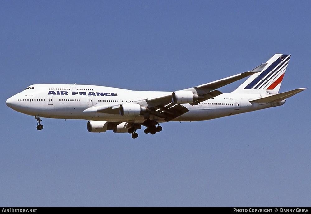 Aircraft Photo of F-GISC | Boeing 747-428M | Air France | AirHistory.net #302760