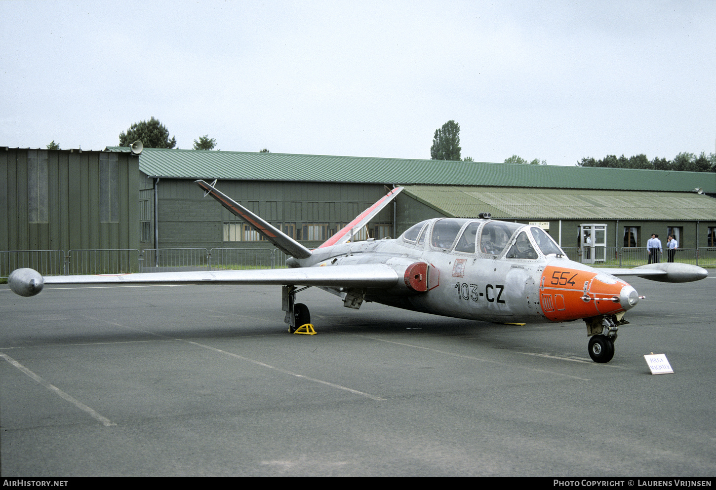 Aircraft Photo of 554 | Fouga CM-170 Magister | France - Air Force | AirHistory.net #302791