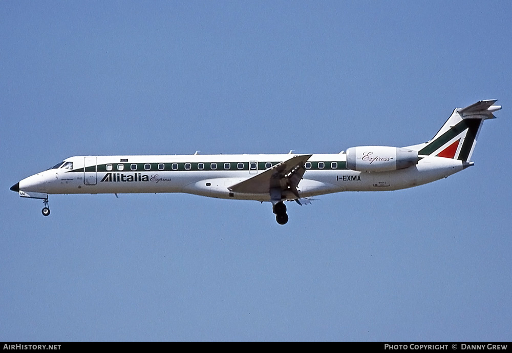 Aircraft Photo of I-EXMA | Embraer ERJ-145LR (EMB-145LR) | Alitalia Express | AirHistory.net #302792