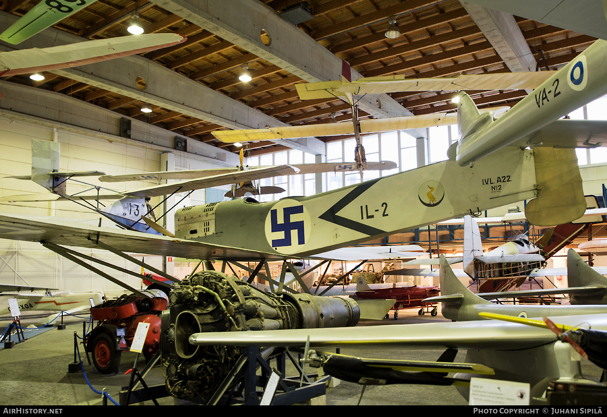 Aircraft Photo of IL-2 | I.V.L. A 22 Hansa | Finland - Air Force | AirHistory.net #302800