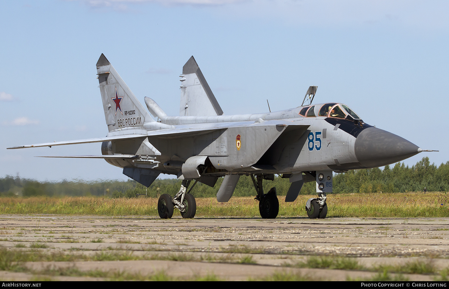 Aircraft Photo of RF-92382 | Mikoyan-Gurevich MiG-31BS | Russia - Air Force | AirHistory.net #302817