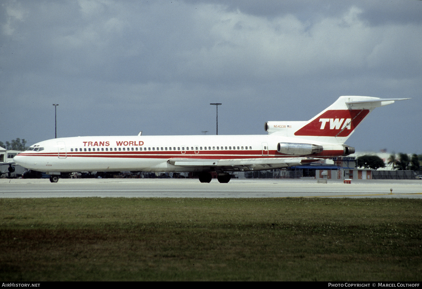 Aircraft Photo of N54338 | Boeing 727-231/Adv | Trans World Airlines - TWA | AirHistory.net #302821