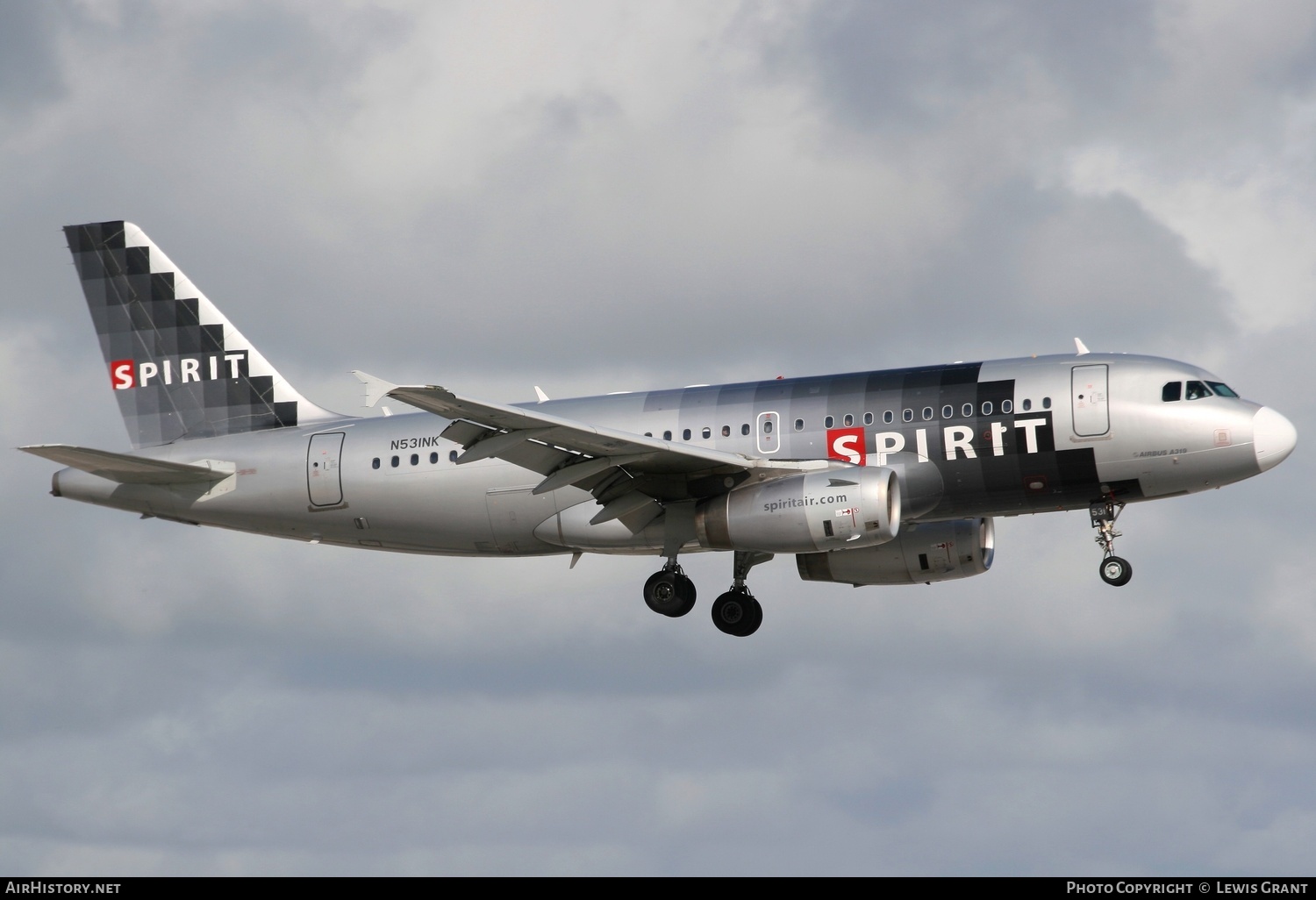 Aircraft Photo of N531NK | Airbus A319-132 | Spirit Airlines | AirHistory.net #302823