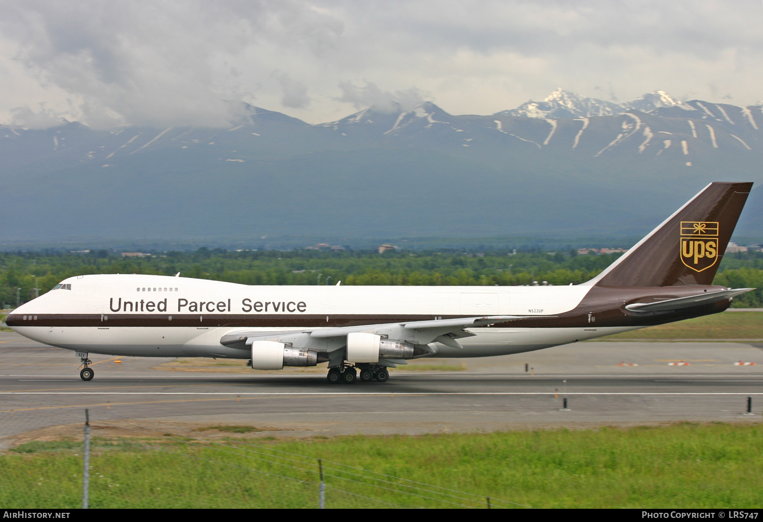 Aircraft Photo of N522UP | Boeing 747-212B(SF) | United Parcel Service - UPS | AirHistory.net #302837
